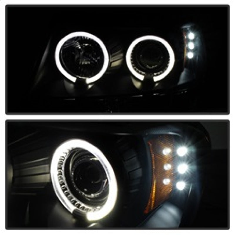 Spyder Jeep Grand Cherokee 99-04 Projector Headlights LED Halo LED Black Smoke PRO-YD-JGC99-HL-BSM-SR1 Performance