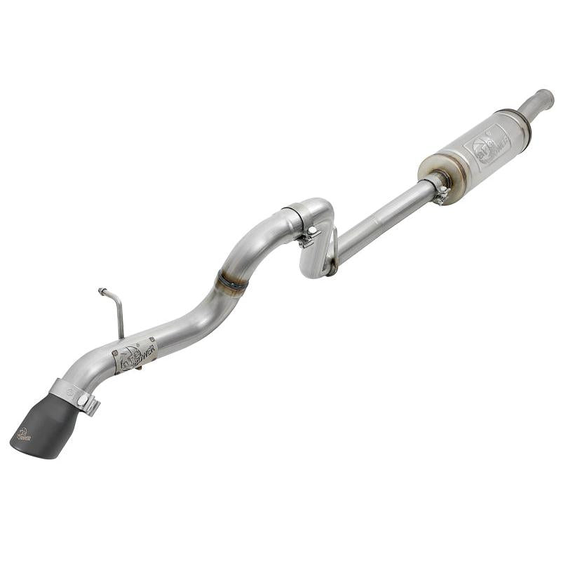 aFe MACH Force-Xp 2.5in 409SS Catback High-Tuck Exhaust 18-21 Jeep (JL) 3.6L 4-Door - Black Tip-SR1 Performance