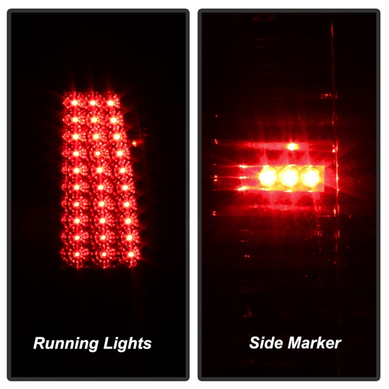 Xtune Chevy Silverado 1500/2500/3500 99-02 LED Tail Lights Red Smoke ALT-ON-CS99-LED-RS-SR1 Performance