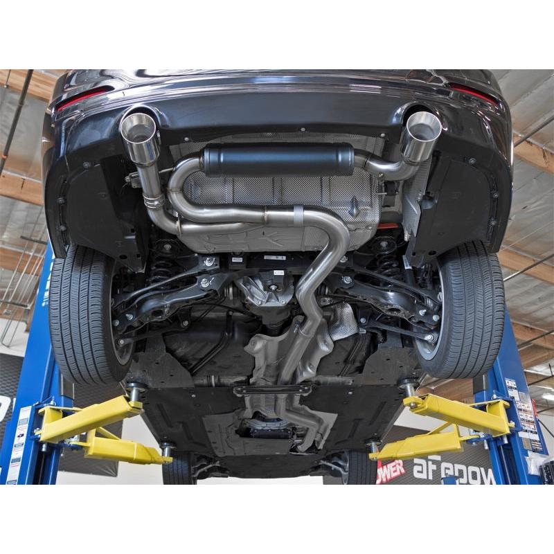 afe POWER MACH Force-Xp 16-17 BMW 340i/340ix/ 3.0L 304 SS Cat-Back Exhaust System-SR1 Performance