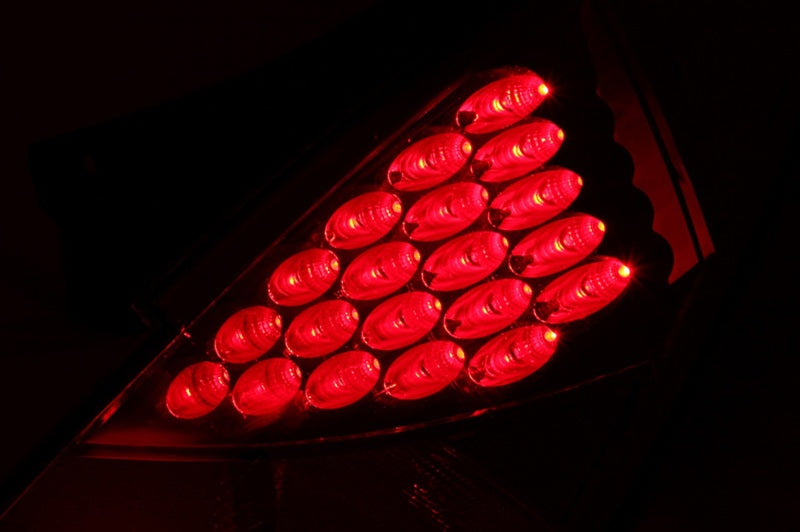 ANZO 2003-2005 Nissan 350Z LED Taillights Red-SR1 Performance