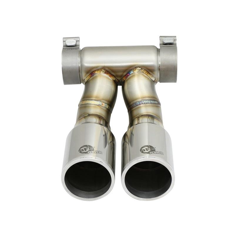 aFe Power 13-14 Porsche Cayman S / Boxster S Polish Exhaust Tip Upgrade-SR1 Performance