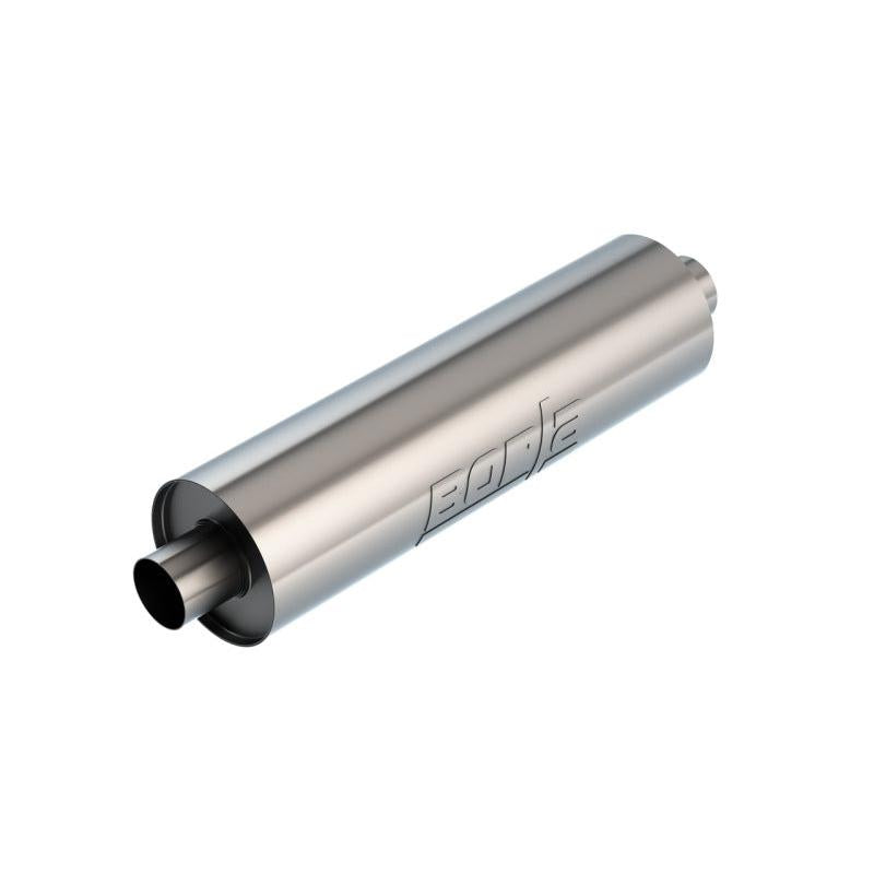Borla Specialty Muffler 2.75in Center In/Out 6.75in Dia. 24in Body 29in OAL S-Type Un-Notched-SR1 Performance