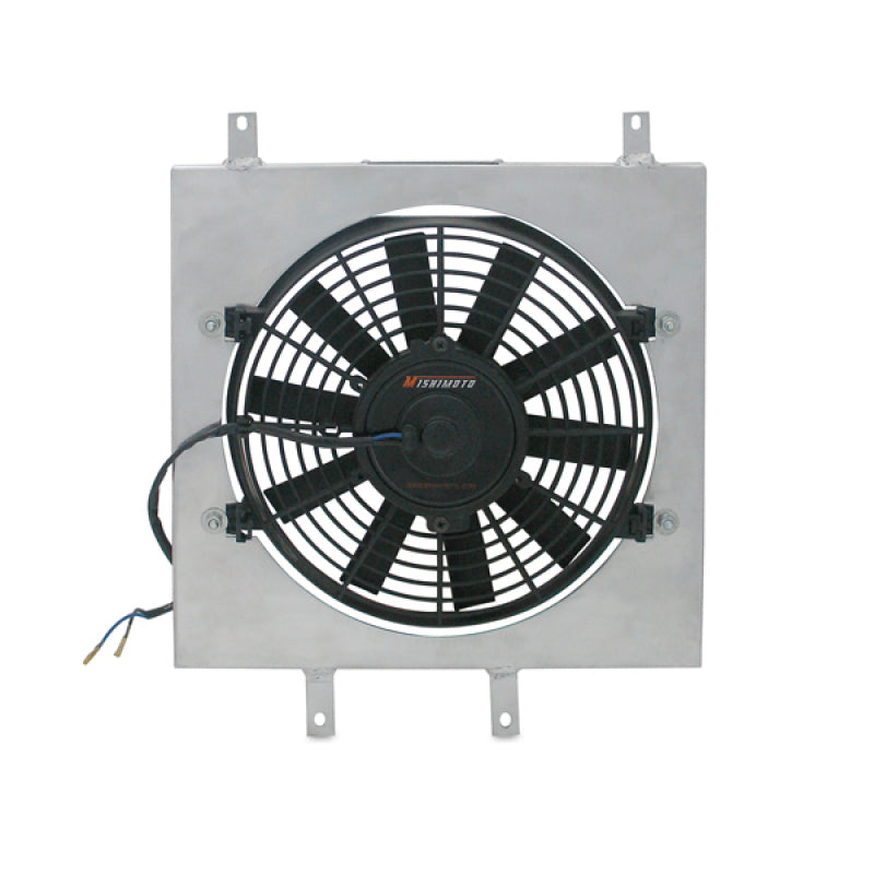 Mishimoto 22x18x3.5 inch Aluminum Fan Shroud Kit for Dual Pass Race Radiator