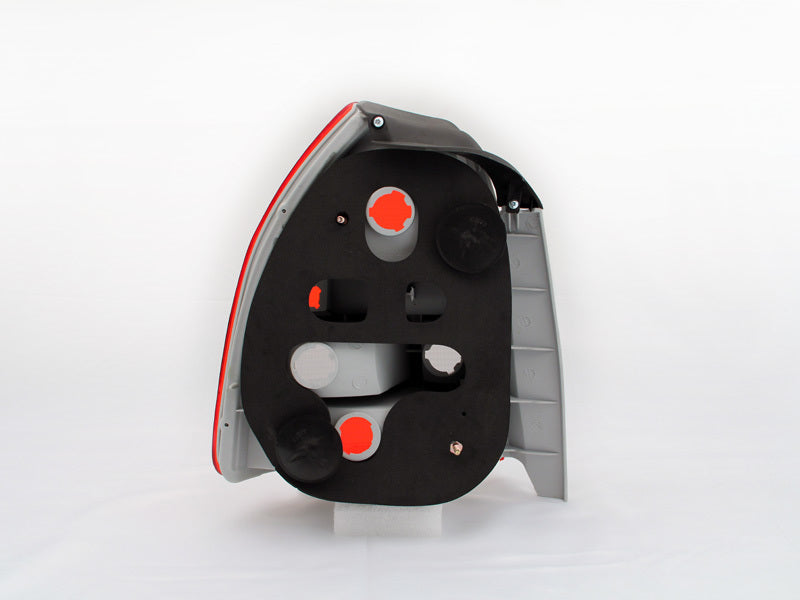 ANZO 1996-2000 Honda Civic Taillights Red/Smoke-SR1 Performance