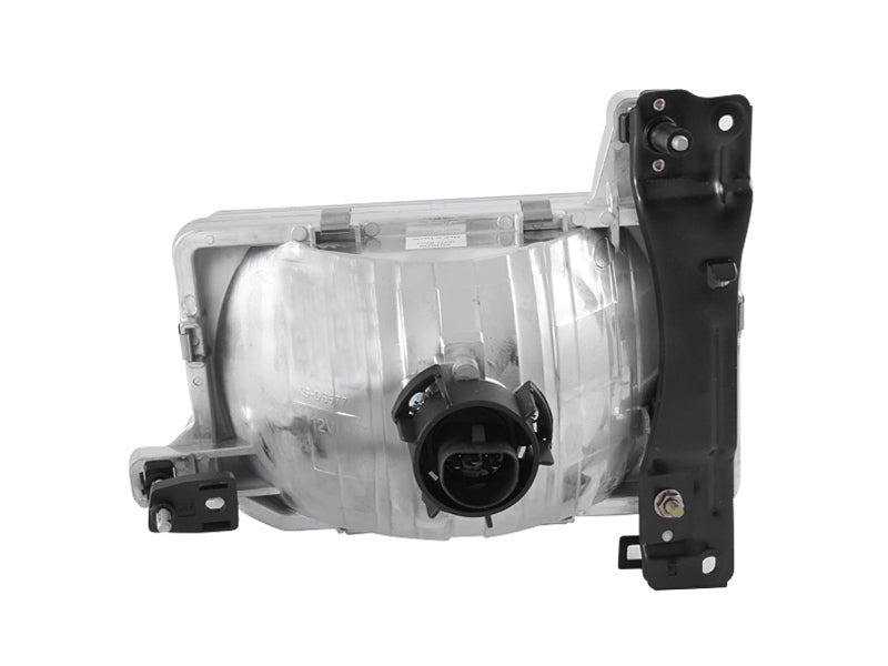 ANZO 1988-1989 Nissan Hardbody Crystal Headlights Chrome-SR1 Performance