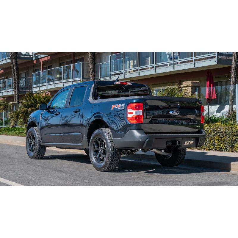Borla 22-23 Ford Maverick 2.0L 4 CYL. AT FWD 4DR S-type Exhaust Black Chrome-SR1 Performance