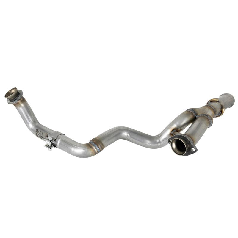 aFe POWER Twisted Steel Y-Pipe 2-1/4in 409 SS Exhaust System 2018 Jeep Wrangler (JL) V6-3.6L-SR1 Performance