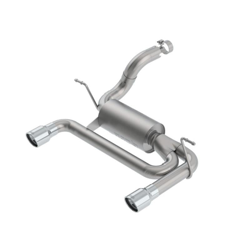 Borla 2018 Jeep Wrangler JL/JLU 3.6L 2DR/4DR S-Type SS Axle Back Exhaust w/3.5in Tips-SR1 Performance