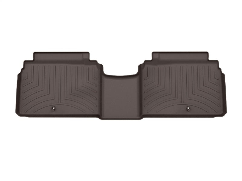 WeatherTech 23-24 Genesis Electrified G80 Rear FloorLiner in Cocoa - DigitalFit Custom Protection