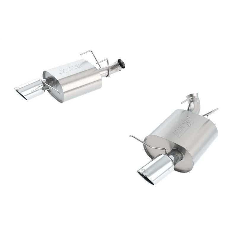 Borla 13-14 Mustang GT/Boss 302 5.0L V8 RWD Single Split Rr Exit Touring Exhaust (rear section only)-SR1 Performance