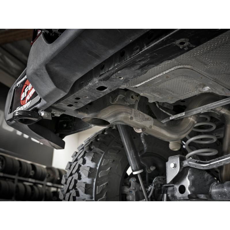 aFe MACH Force-Xp 2.5in 409SS Axle-Back Hi-Tuck Exhaust System 18-20 Jeep Wrangler (JL) V6 3.6L-SR1 Performance