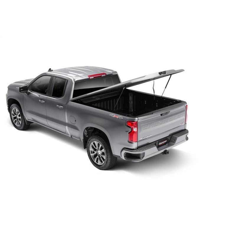 UnderCover 19-20 GMC Sierra 1500 (w/ MultiPro TG) 5.8ft Elite LX Bed Cover - Satin Steel Metallic