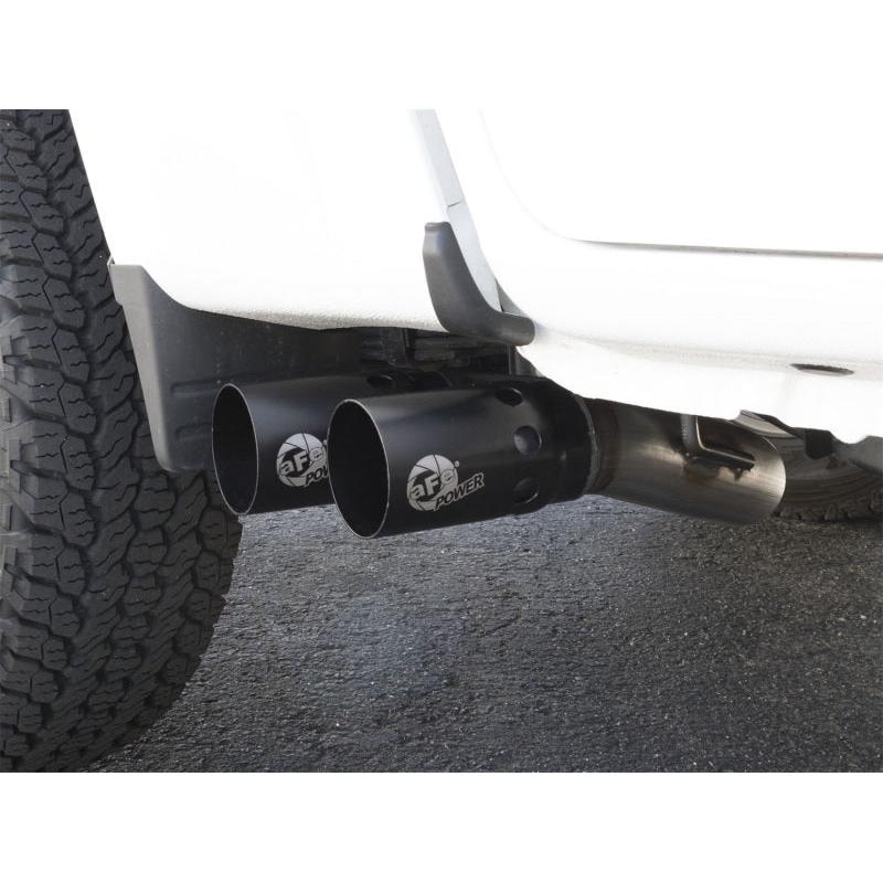 aFe Rebel Series DPF-Back 3in Side Exit SS Exhaust w/ IC Black Tip 2016 GM Colorado/Canyon 2.8L (td)-SR1 Performance