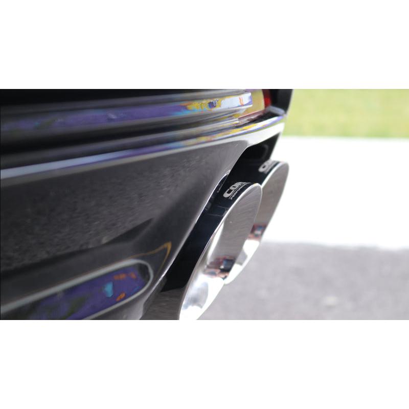 Corsa 2016-2019 Cadillac ATS-V 3.6T 4in Black Sport Axle-Back Exhaust-SR1 Performance