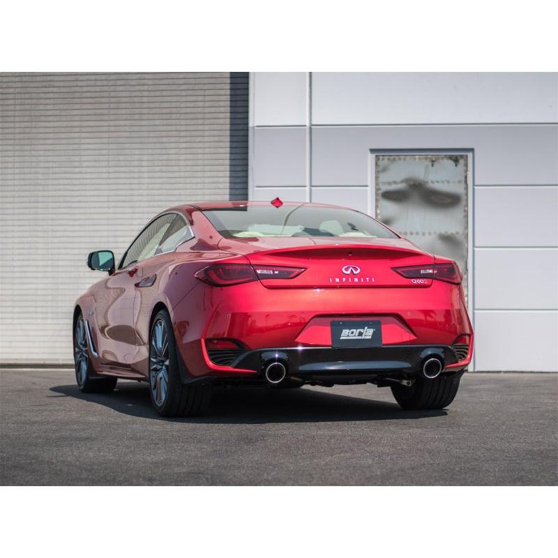 Borla 2017 Infiniti Q60S 3.0T V6 S Type Catback Exhaust-SR1 Performance