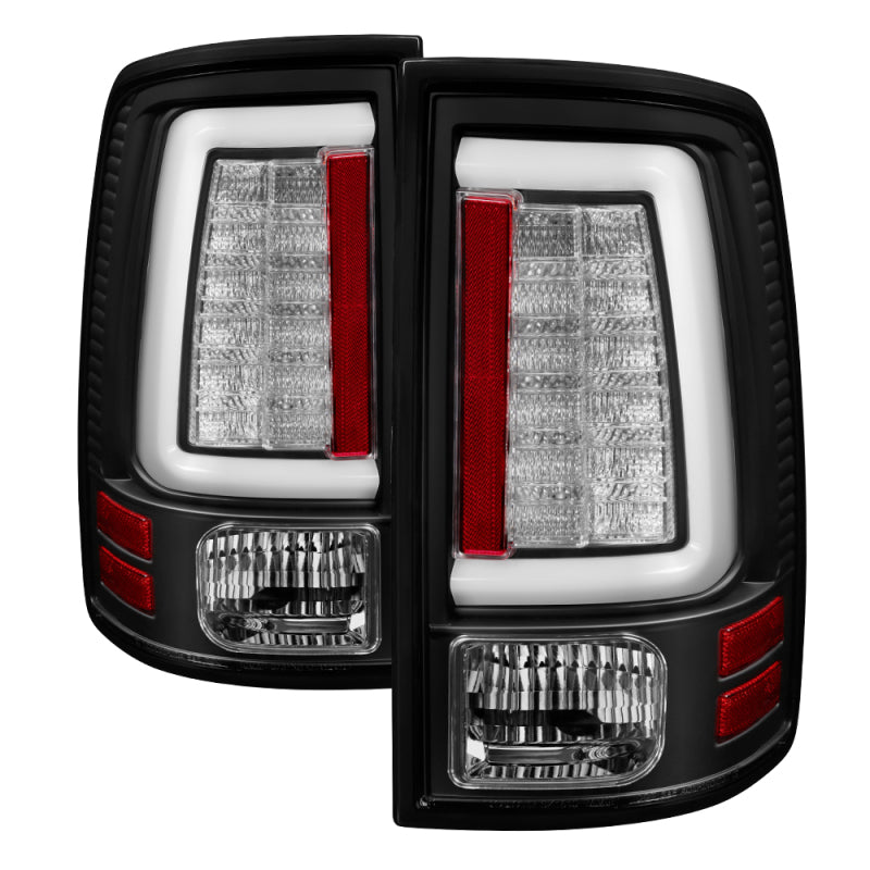 Spyder Dodge Ram 2013-2014 Light Bar LED Tail Lights - Black ALT-YD-DRAM13V2-LED-BK-SR1 Performance