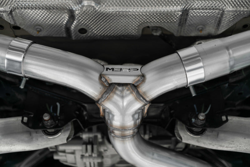 MBRP 2021+ Ford Bronco Sport (1.5L / 2.0L EcoBoost) 2.5in Res-Back Exhaust - Dual Rear - Alum. Steel-SR1 Performance
