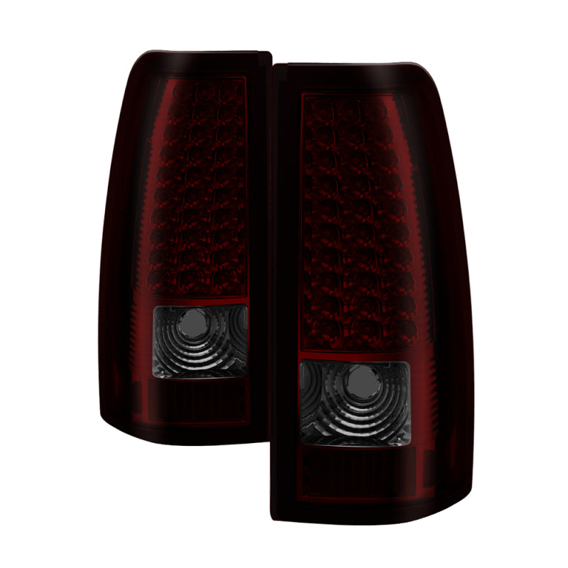 Xtune Chevy Silverado 1500/2500/3500 99-02 LED Tail Lights Red Smoke ALT-ON-CS99-LED-RS-SR1 Performance