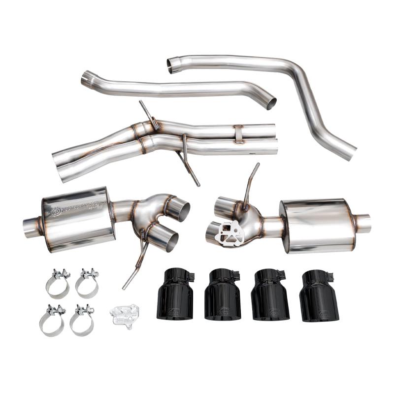 AWE Tuning 2022+ Porsche Macan 2.9TT Touring Edition Catback Exhaust w/ Diamond Black Tips-SR1 Performance