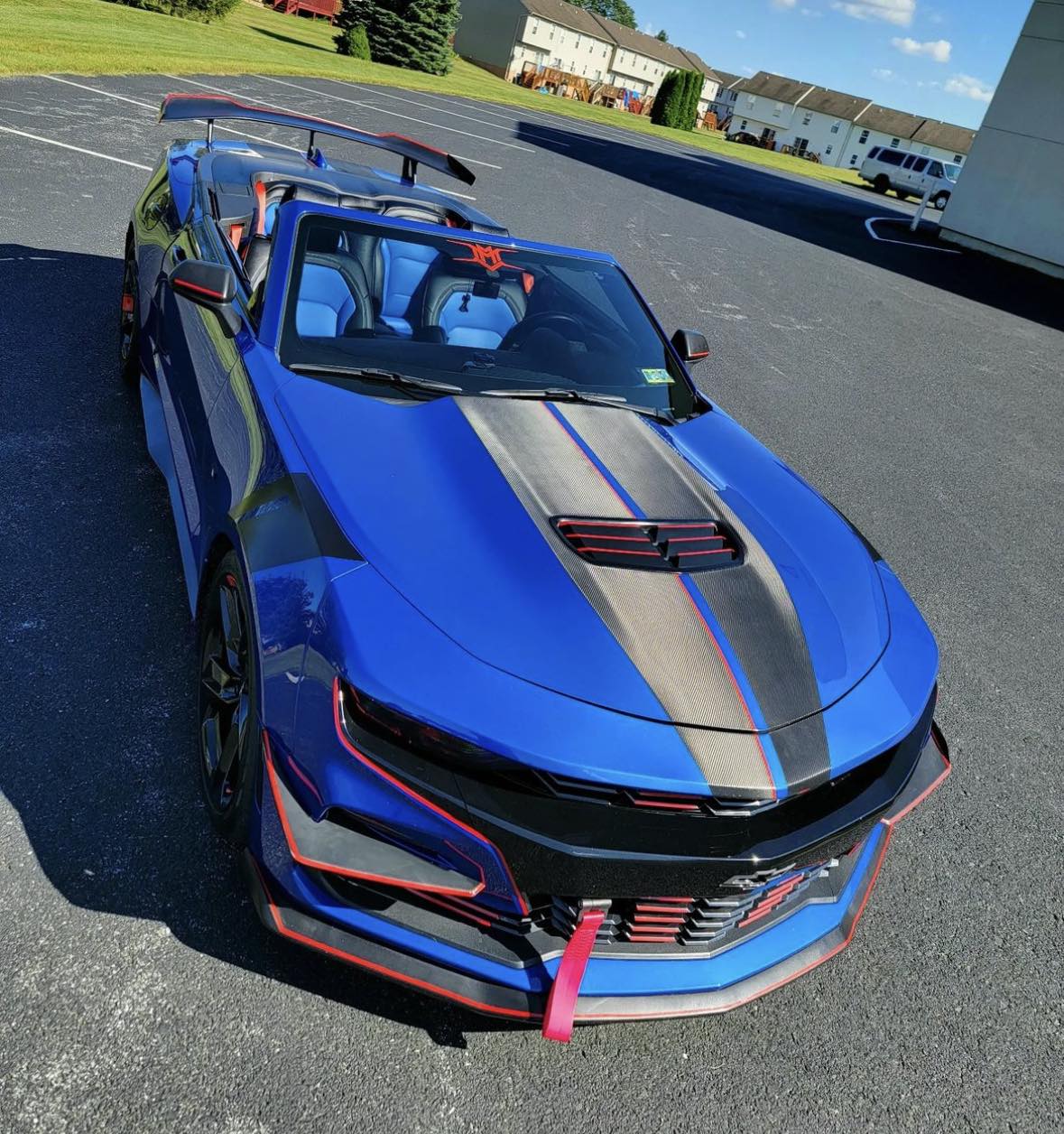 6th Gen Camaro Convertible Custom Leather Seat Covers