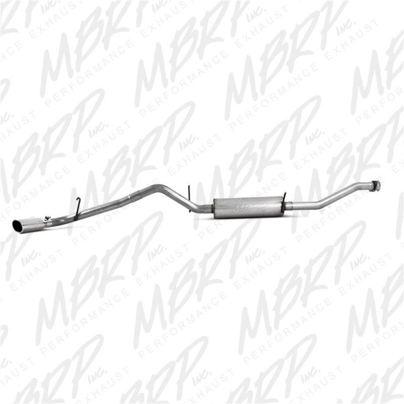 MBRP 04-11 Chevy Colorado / GMC Canyon 2.8L/2.9L/3.5L/3.7L Cat Back Single Side Aluminized Exhaust-SR1 Performance