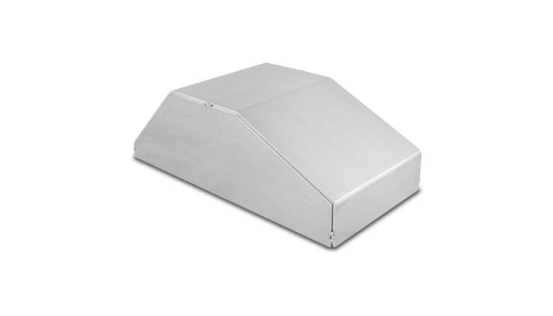 Vibrant I/C End Tank 6in Wide 12in Long 4in Tall Use w/ Horizontal I/C Core 12844 - 5052 Aluminum