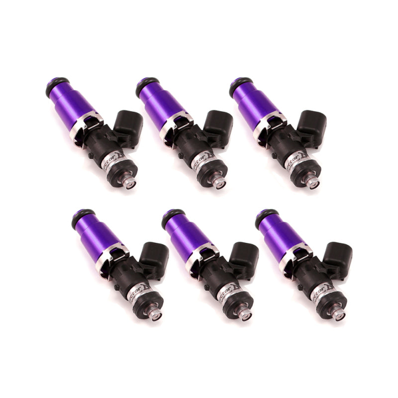 Injector Dynamics 2600-XDS Injectors - 60mm Length - 14mm Top - Denso Lower Cushion (Set of 6)-SR1 Performance
