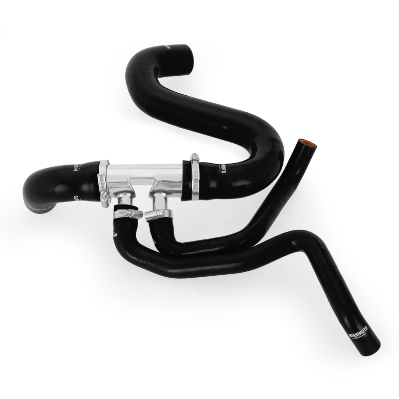 Mishimoto 2015+ Ford Mustang GT Silicone Lower Radiator Hose - Black-SR1 Performance