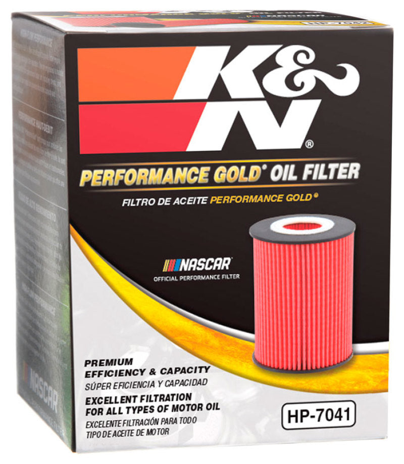 K&N Performance Oil Filter - 14-18 Fiat 500L 1.4L L4 Gas-SR1 Performance