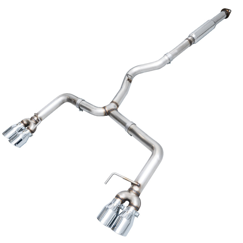 AWE Tuning Subaru WRX/STI VA/GV Sedan Track Edition Exhaust - Chrome Silver Tips (102mm)-SR1 Performance