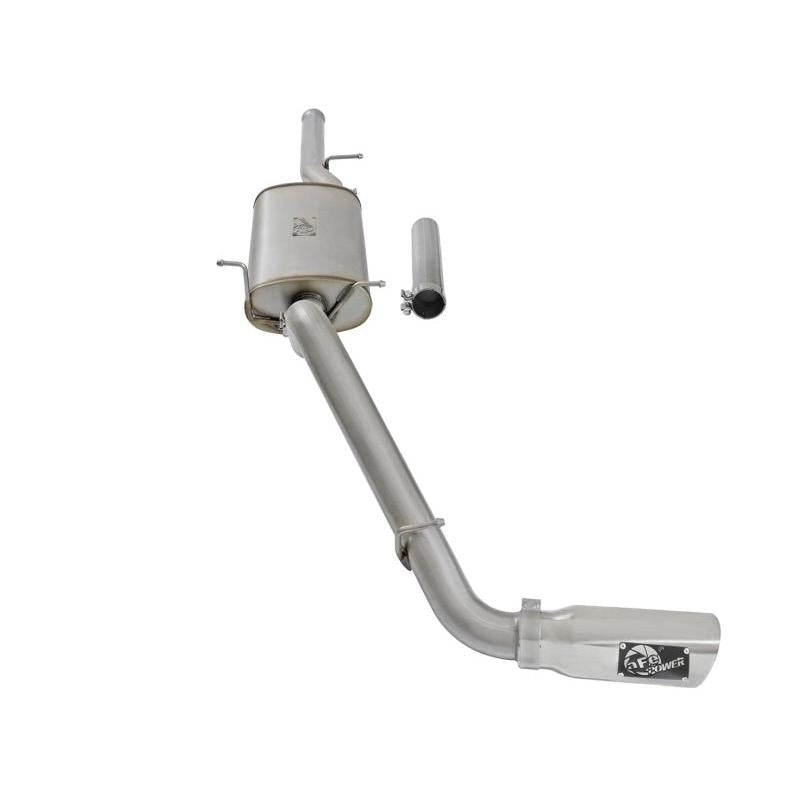 aFe MACHForce XP Exhausts Cat-Back Polished Tips 09-17 GM Silverado 1500 4.3/5.3L RegCab SB/LB-SR1 Performance