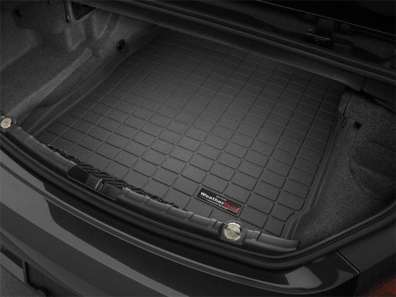 WeatherTech 12-15 BMW 6-Series Cargo Liner in Black with Raised Lip and Textured Finish