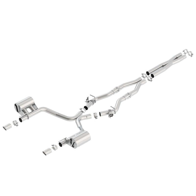 Borla 2017 Dodge Charger R/T 5.7L ATAK Catback Exhaust w/o Tips (w/MDS Valves ONLY)-SR1 Performance