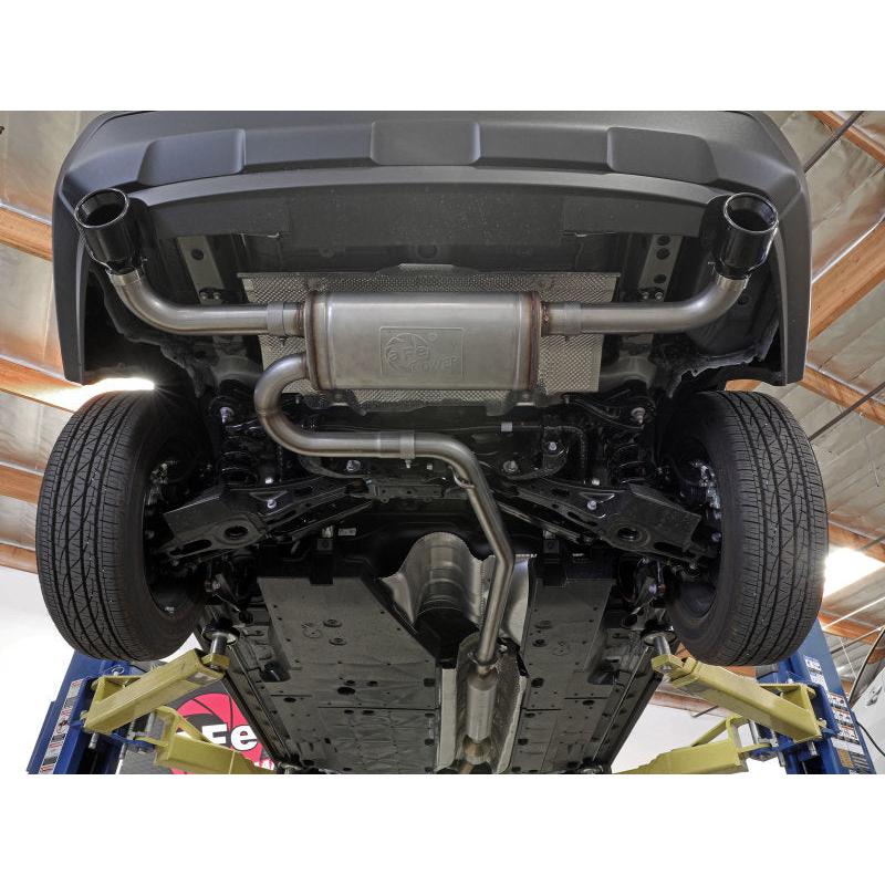 aFe POWER Takeda 19-21 Toyota RAV4 L4-2.5L 304SS CB Exhaust w/ Black Tips-SR1 Performance