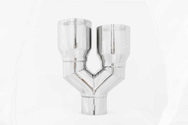 MBRP Universal T304 SS Dual Tip 3.5in OD/2.5in Inlet-SR1 Performance
