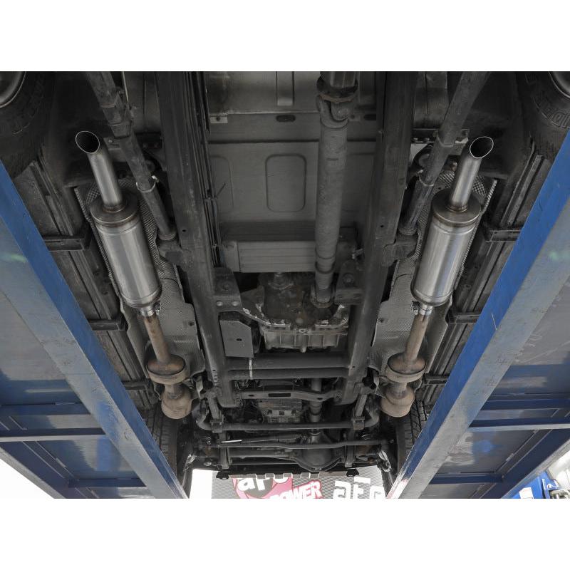 aFe 02-08 Mercedes-Benz G500 L6-3.0L (tt) Vulcan Series 2.5in 304 SS Cat-Back Exhaust System-SR1 Performance