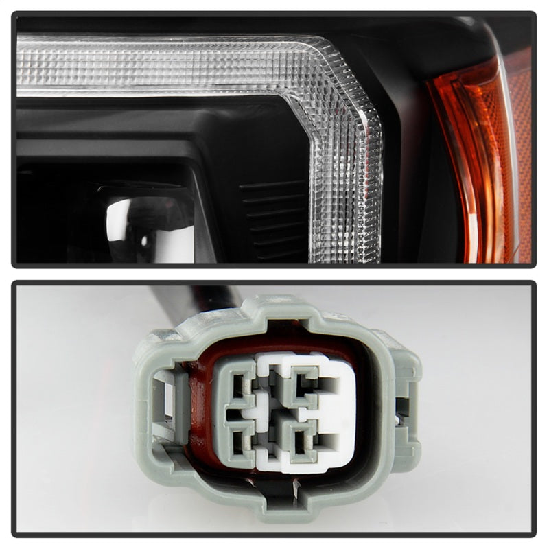 Spyder 16-20 Toyota Tacoma LED Model Only High-Power LED Headlights - Black PRO-YD-TT16LEDAP-BK-SR1 Performance