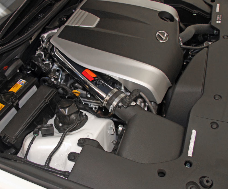 K&N 69 Series Performance Typhoon Intake Kit - Polished for 13-14 Lexus GS350 3.5L V6-SR1 Performance