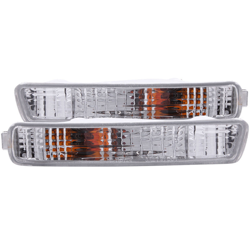 ANZO 1994-1995 Honda Accord Euro Parking Lights Chrome-SR1 Performance