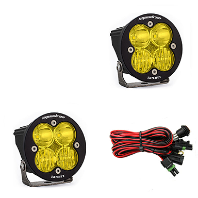 Baja Designs Squadron R Sport Driving/Combo Pair LED Light Pods - Amber-SR1 Performance