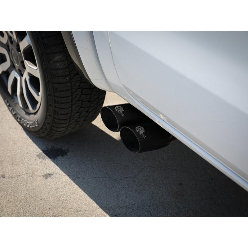 aFe Rebel Series 3in 304 SS Cat-Back Exhaust Side Exit w/ Black Tips 19 Ford Ranger L4-2.3L (t)-SR1 Performance