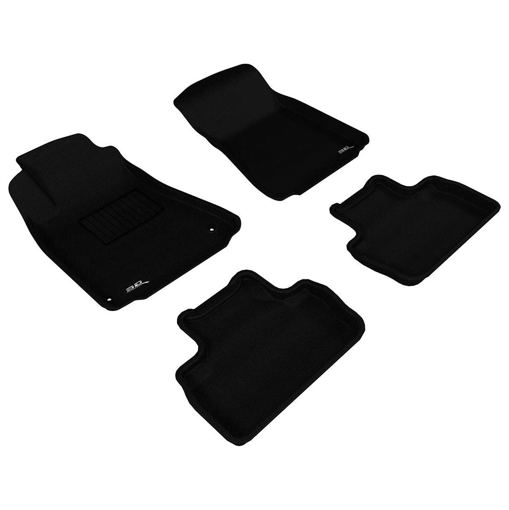 06-13 Lexus IS250/350/ISF RWD 3D MAXpider Custom Fit Floor Mats - Black-SR1 Performance