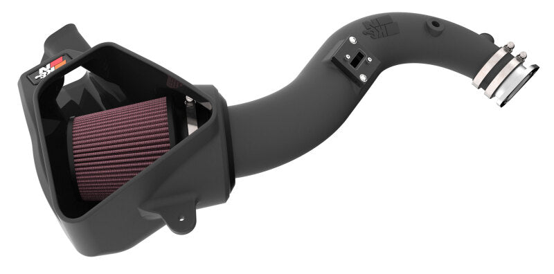 K&N 2024 Ford Mustang Ecoboost L4-2.3L F/L Turbo Aircharger - Cold Air Intake System-SR1 Performance