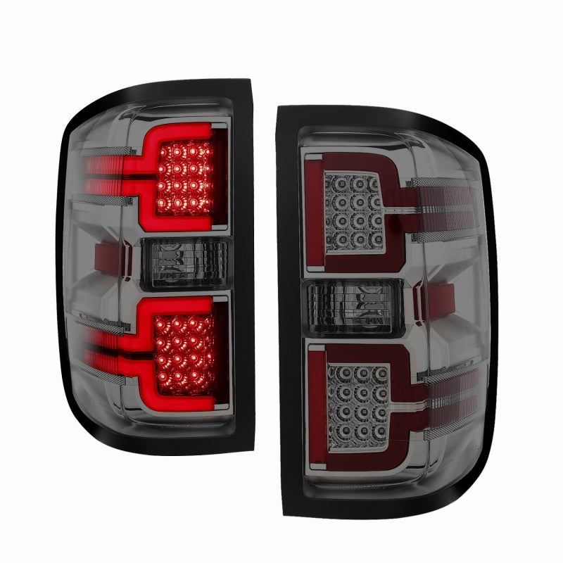 ANZO 2014-2018 Chevy Silverado 1500 LED Taillights Smoke-SR1 Performance