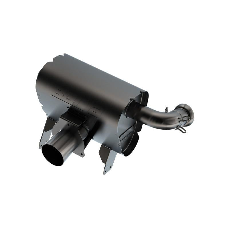 Borla 15-22 Can-Am Maverick X3 900cc Triple Turbo Manifold-Back Exhaust S-Type Muffler -Black Coated-SR1 Performance