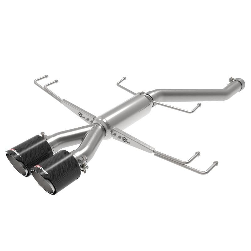 aFe Takeda 2.5in 304SS Axle-Back Exhaust System 17-19 Honda Civic Type R L4-2.0L (t)-SR1 Performance