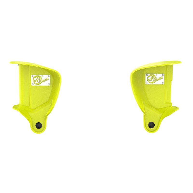 aFe Magnum FORCE Dynamic Air Scoop 15-18 BMW M3/15-20 M4 - Yellow-SR1 Performance