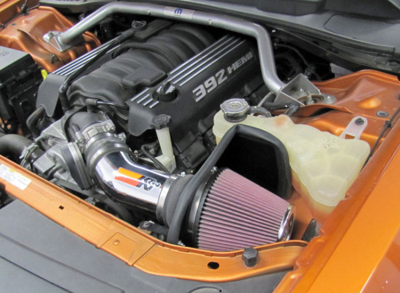 K&N Performance Intake Kit TYPHOON; 11 Dodge Challenger 6.4L V8-SR1 Performance