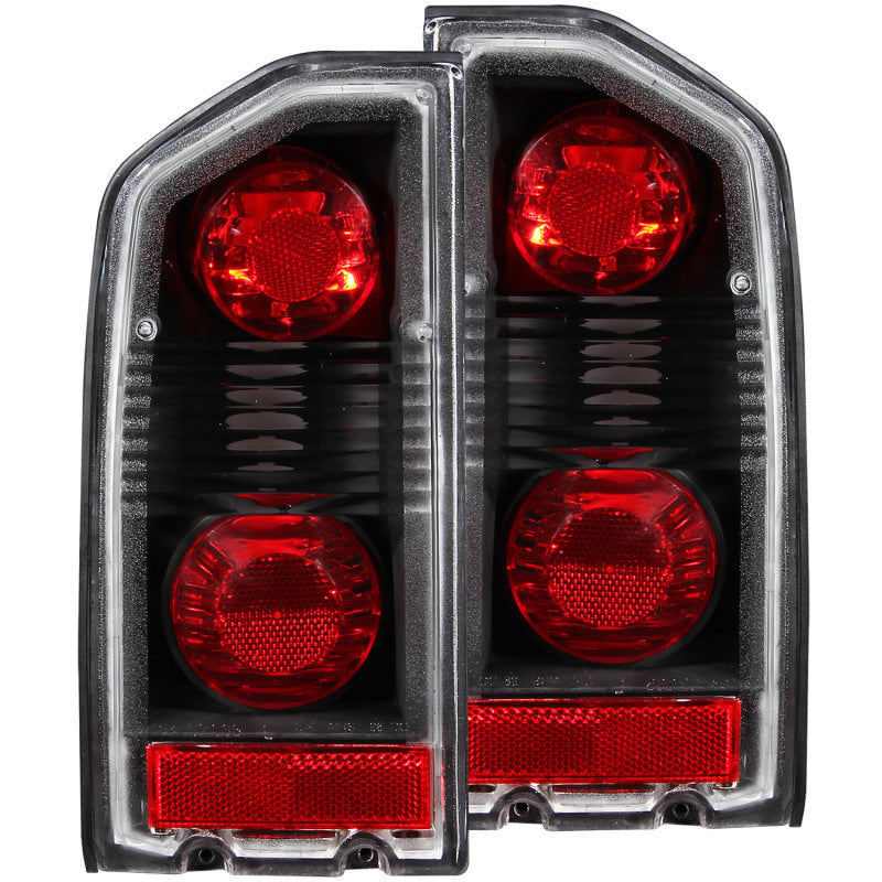ANZO 1988-1998 Suzuki Vitara Taillights Black-SR1 Performance